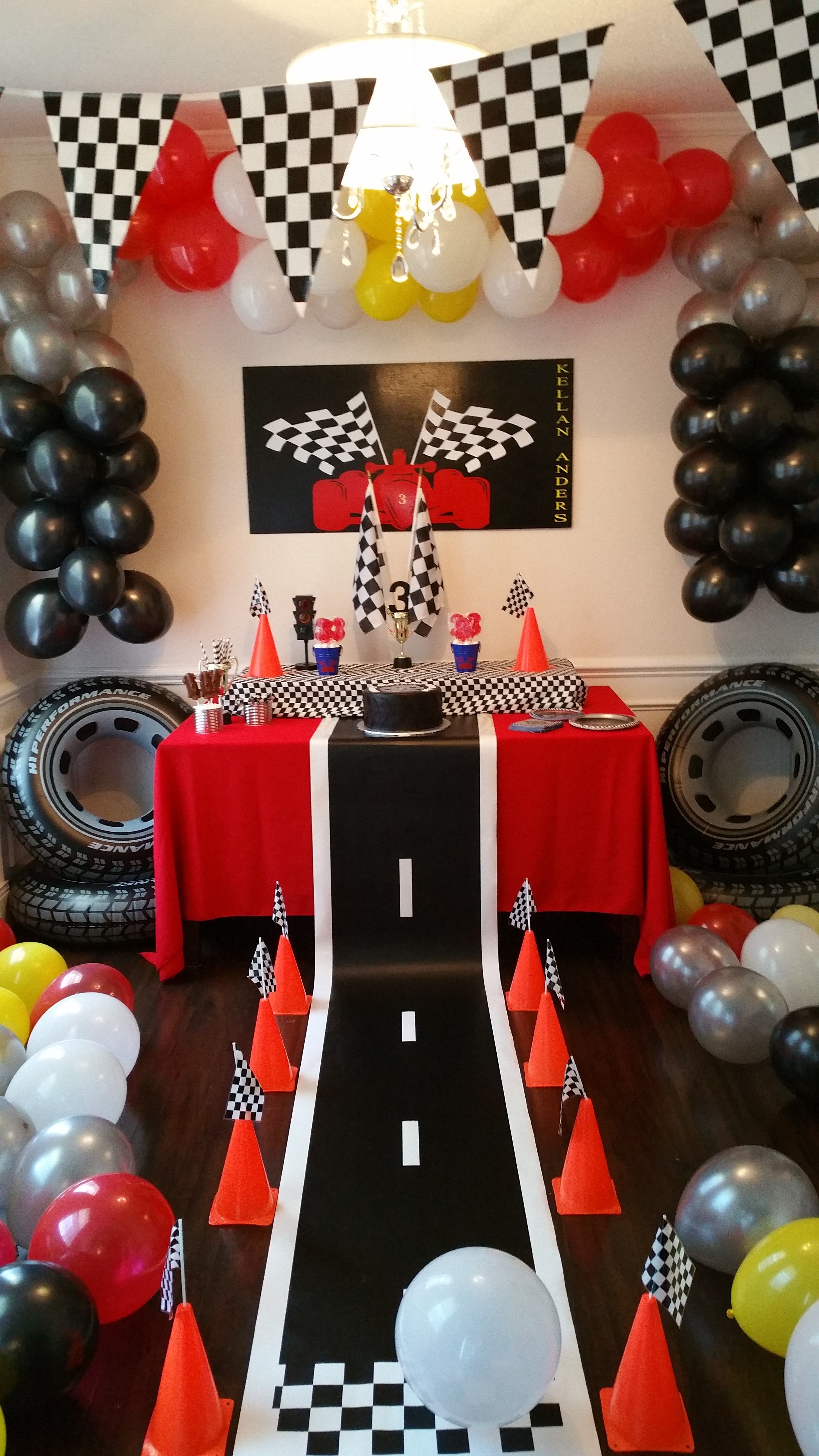 Race car themed party – Artofit