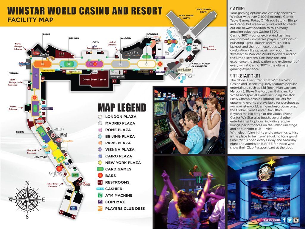 Winstar World Casino Map Kinderzimmer 2018