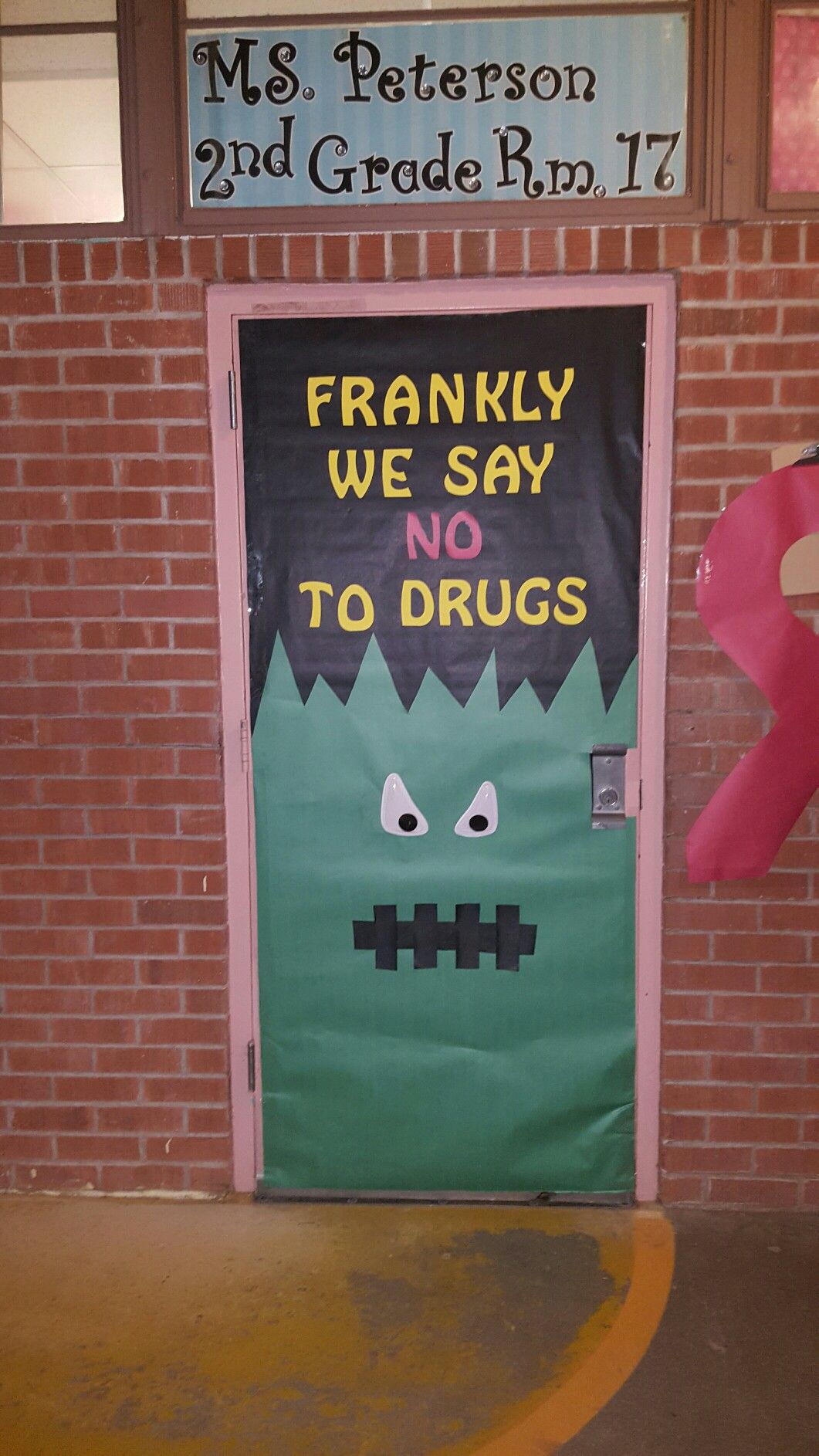 Halloween Red Ribbon Week Door! School Stuff, Back To School, Red ...