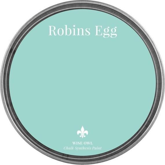 Robins Egg Wise Owl Chalk Synthesis Paint Non Toxic Furniture Etsy in