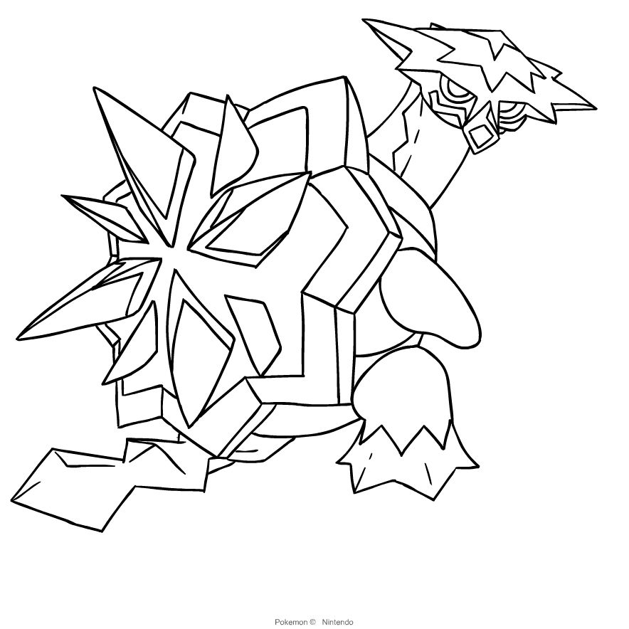 Ultra Beast Pokemon Coloring Page Coloring Pages 62976 | Hot Sex Picture