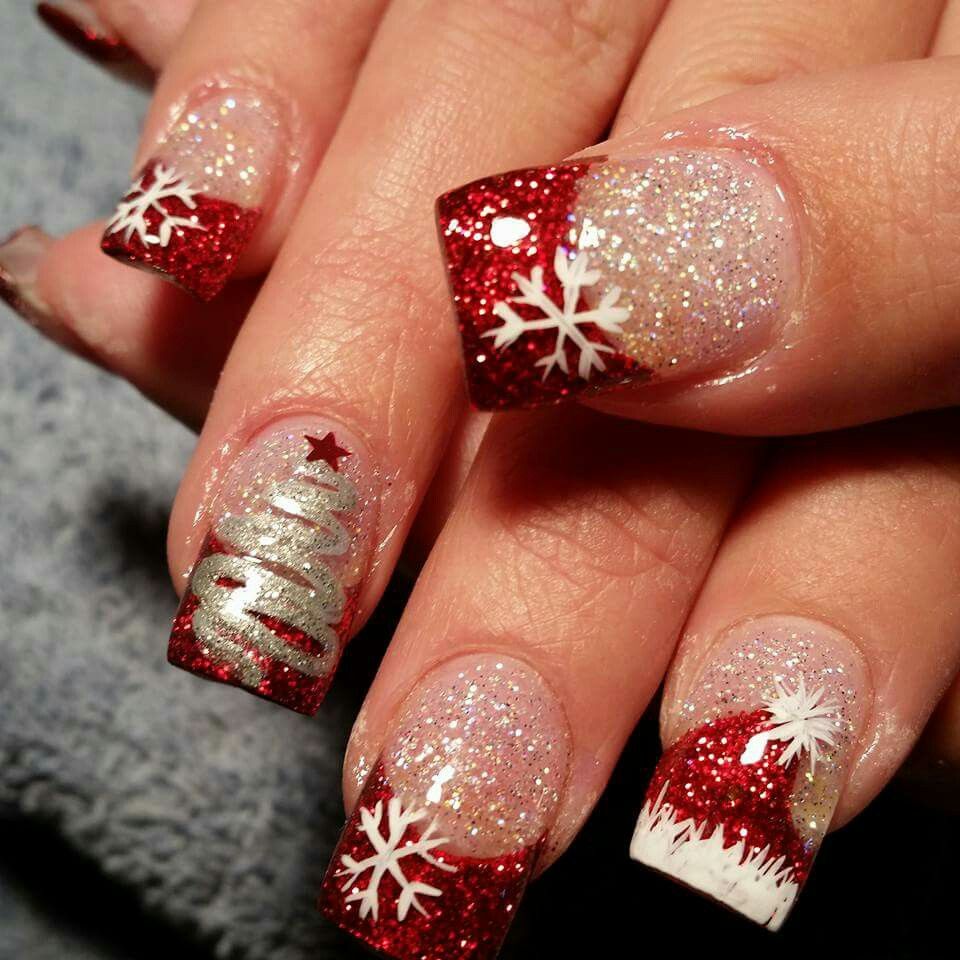 Cute Christmas Nails Short Square / These designs and colors for short