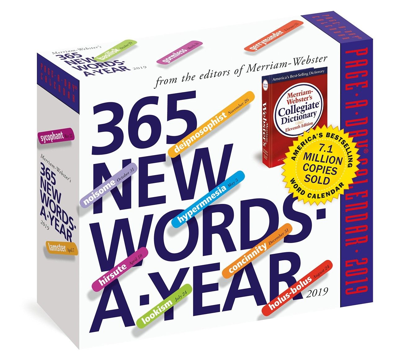 365 New WordsAYear PageADay Calendar 2019 Only 7.49! http