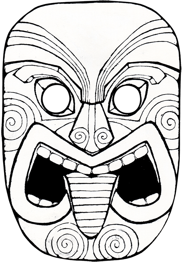 Coloring pages, Maori art, Baseball coloring pages