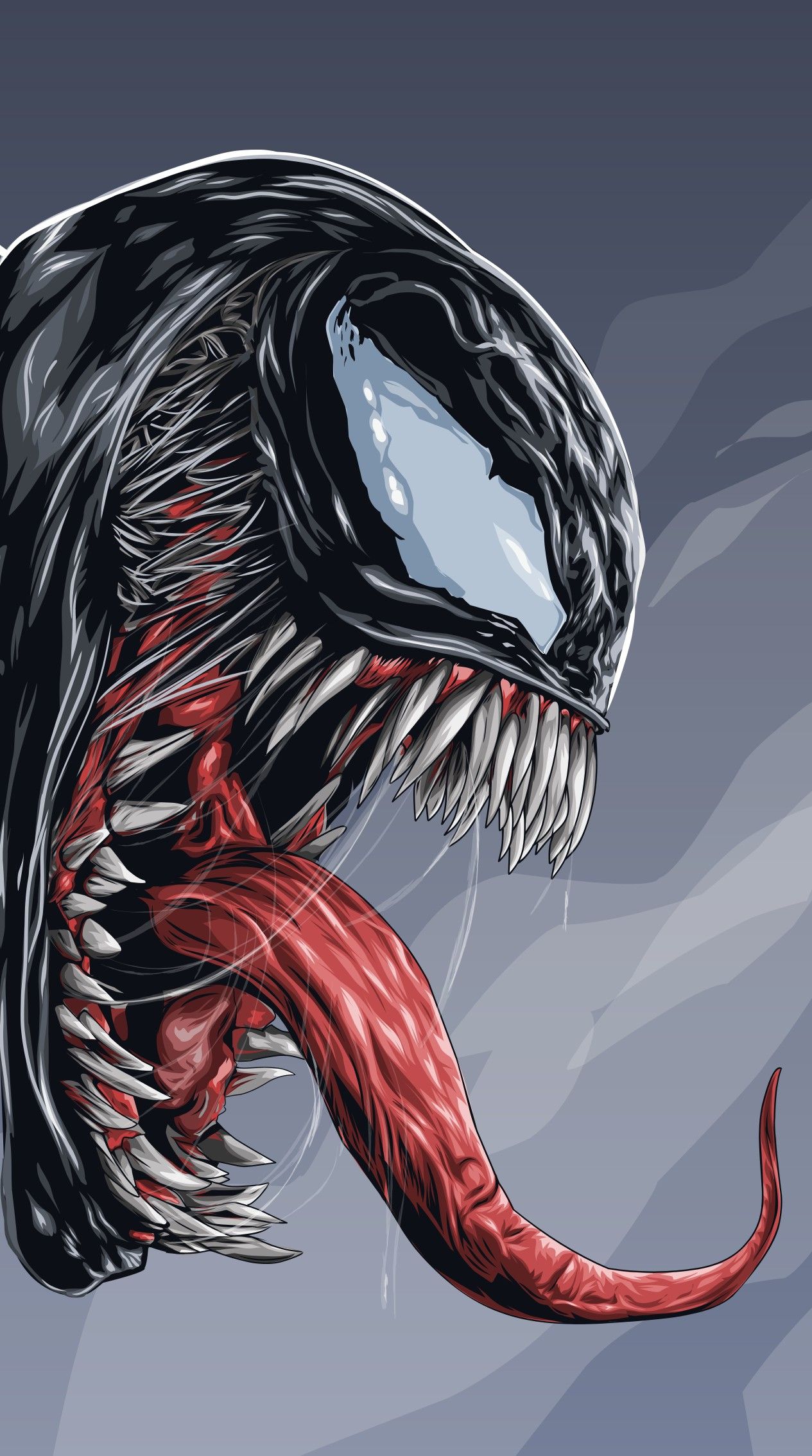 Venom | Mobile wallpaper | Vector Illustration | Venom pictures, Venom ...