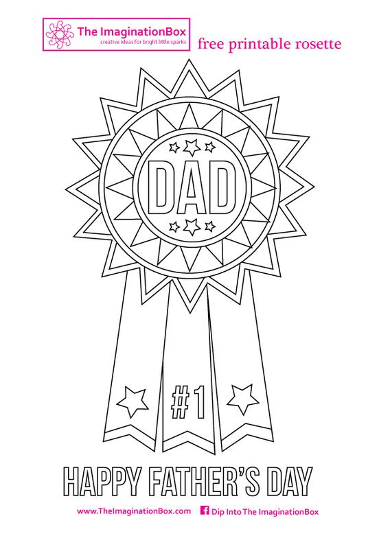 Easy Printable Fathers Day Crafts