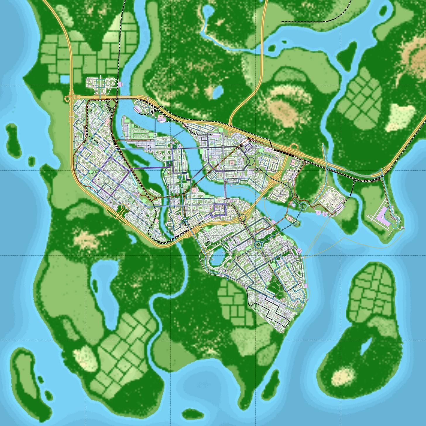 Pokemon Town Map Maker Best Map Cities Skylines | The Best Porn Website