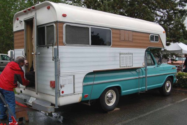 Vintage 1968 Ford Pickup truck | Truck camper shells, Chinook camper ...