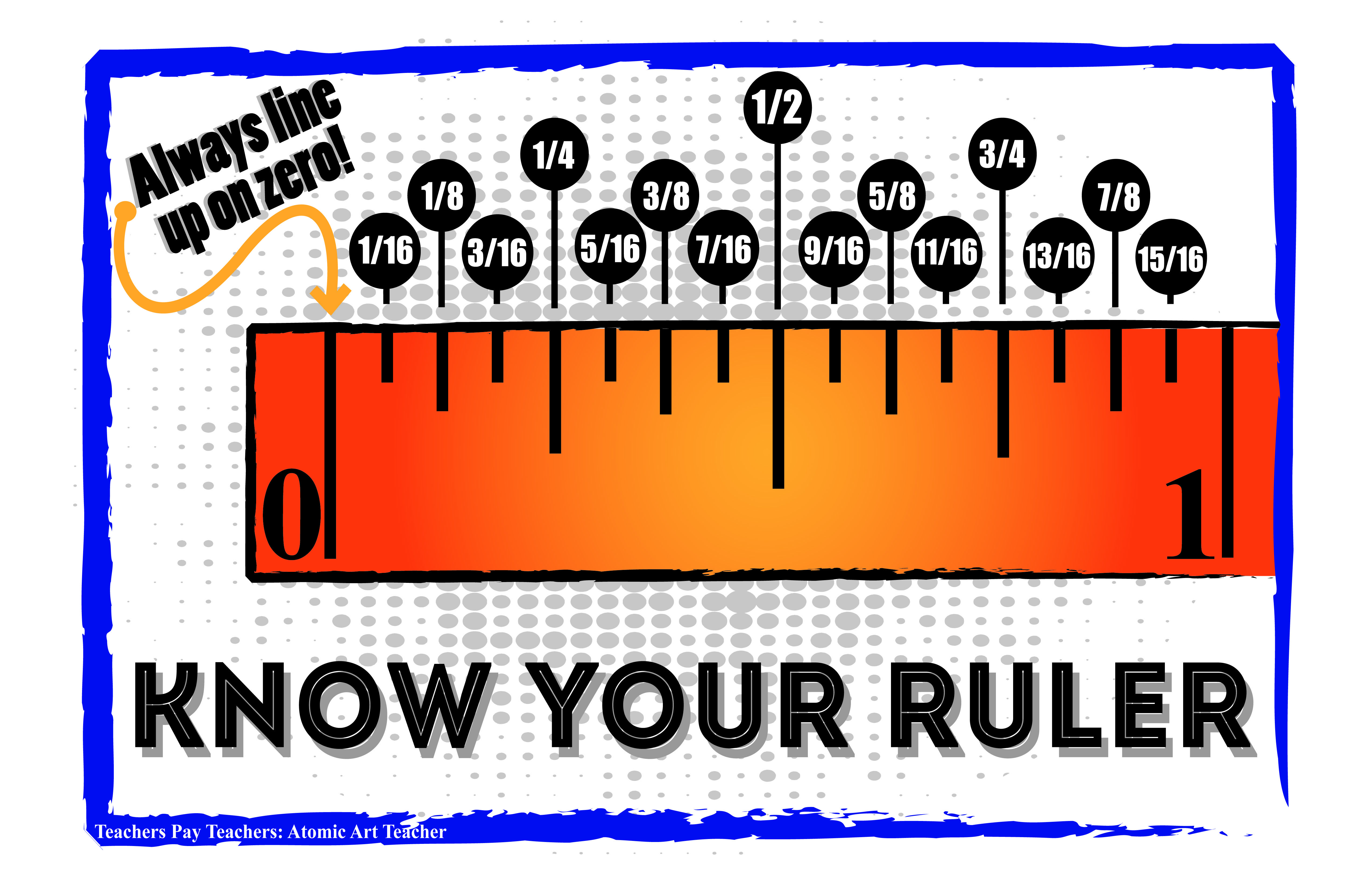 Fraction Ruler Printable