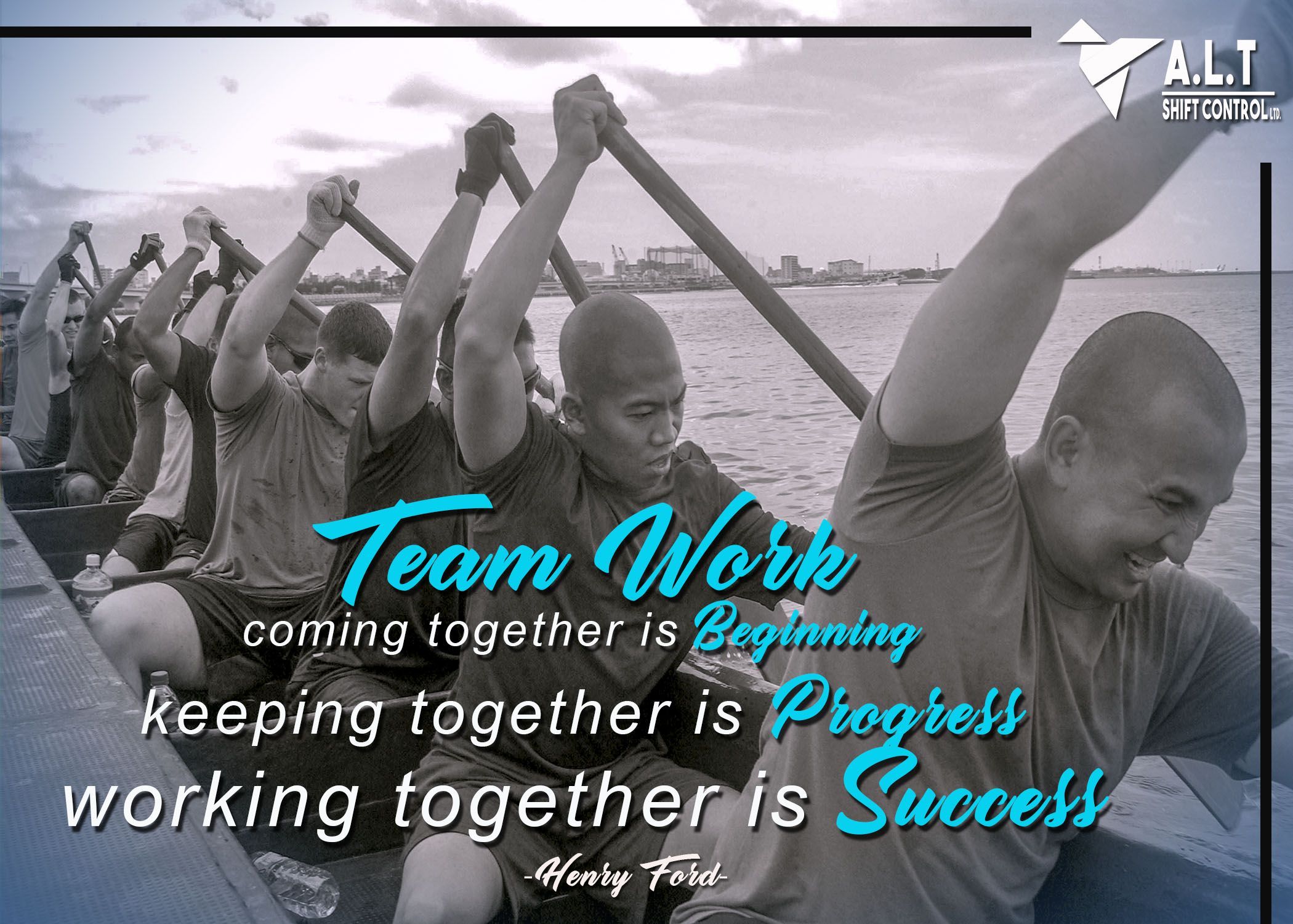 TEAMWORK coming together is beginning keeping together is progress ...