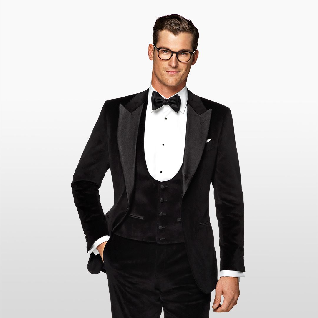 Editor’s pick: The plain black 3-piece tuxedo. | Mens fashion suits ...