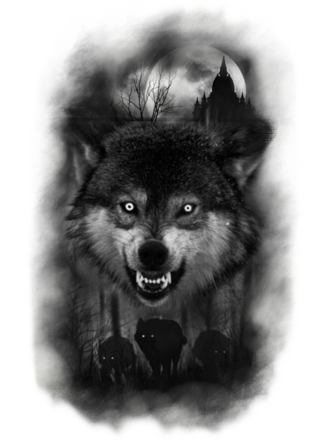 Pin by Keith Long on wolves | Wolf tattoos, Wolf tattoos men, Wolf ...