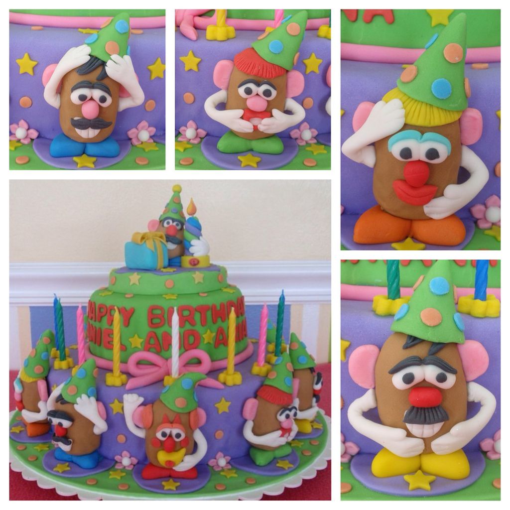 Potato Head Birthday Cake | Cake, Cake art, Potato heads