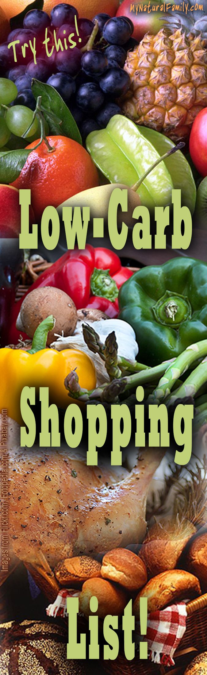 Low Carb Shopping List - Start Your Diet at the Grocery Store ...