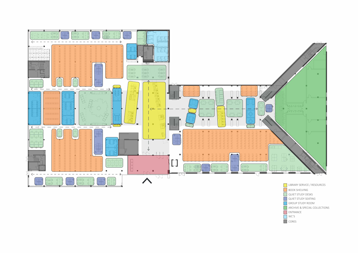 Lancaster University Campus Map