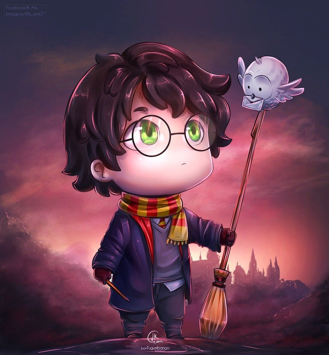 Harry Potter Kawaii, Classe Harry Potter, Harry Potter Dolls, Arte Do ...