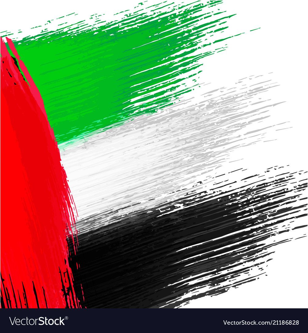 Grunge background in colors of United Arab Emirates flag. Download a