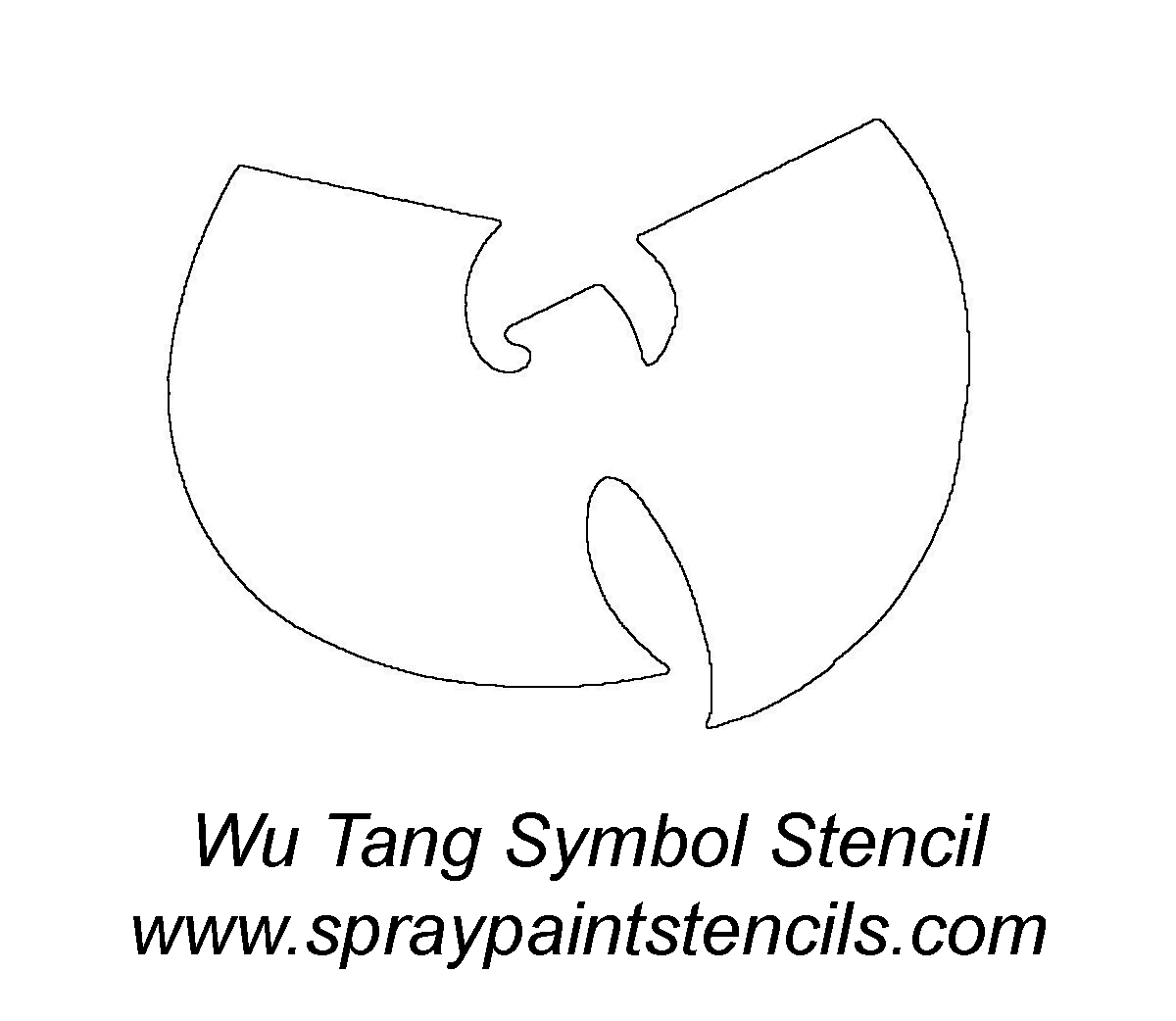 wu-tang-symbol-stencil.gif (1200×1042) | Wu tang tattoo, Wu tang, Wu ...