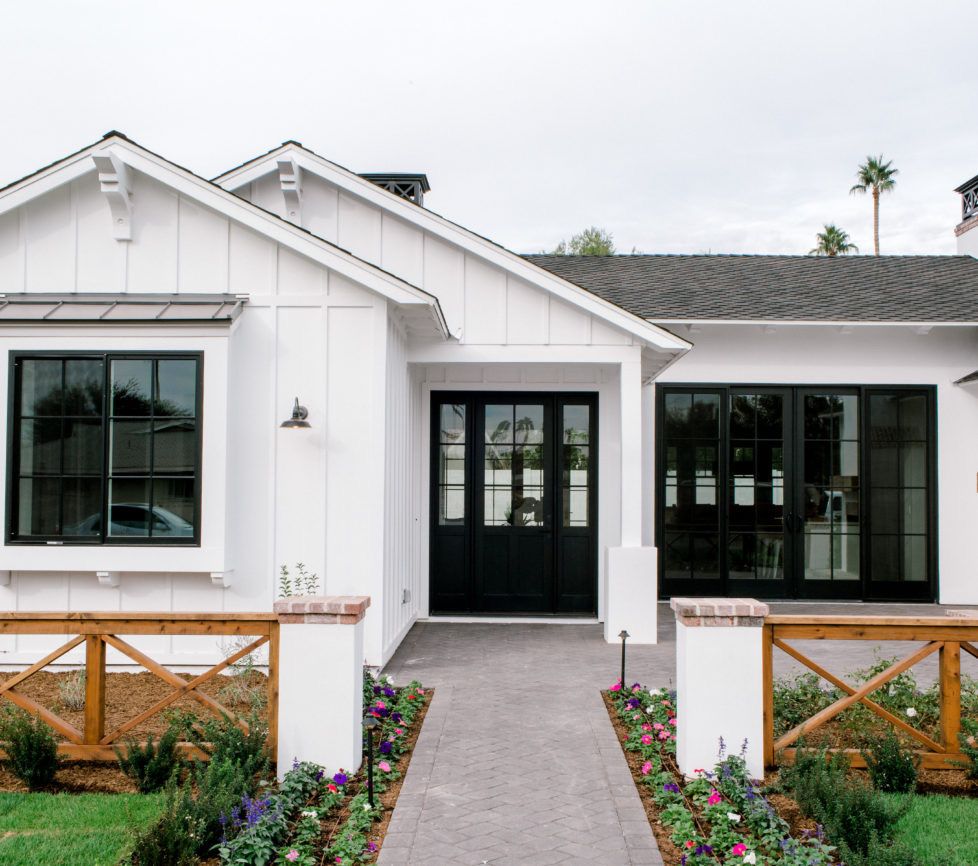 20+ Modern White Ranch House