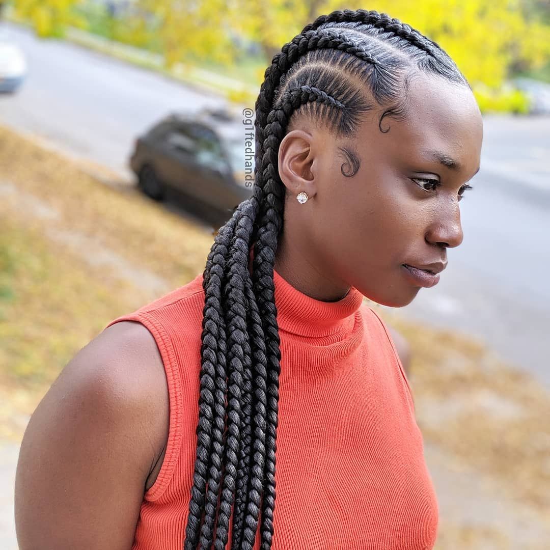 Cornrow Hairstyles For Black Women We Really Like This Braided Low Bun