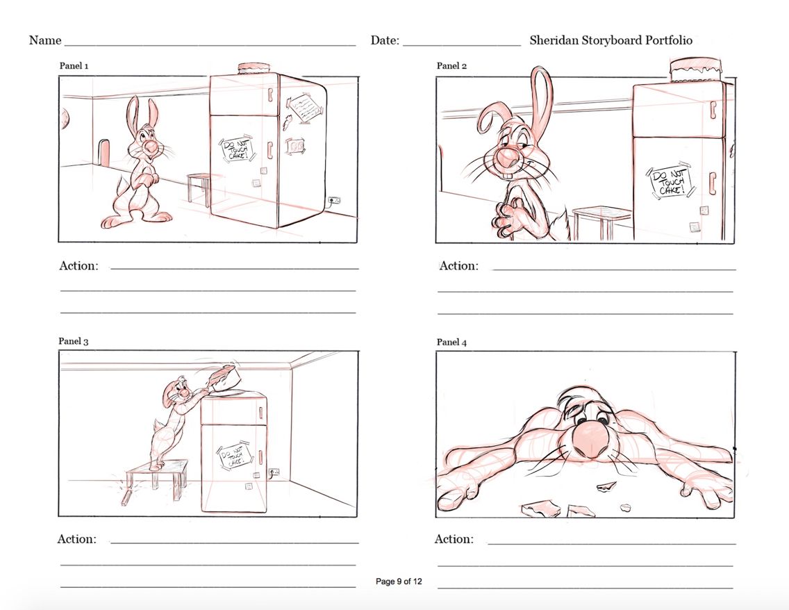 Storyboard Sheridan Animation, Sheridan College, Animation Portfolio ...