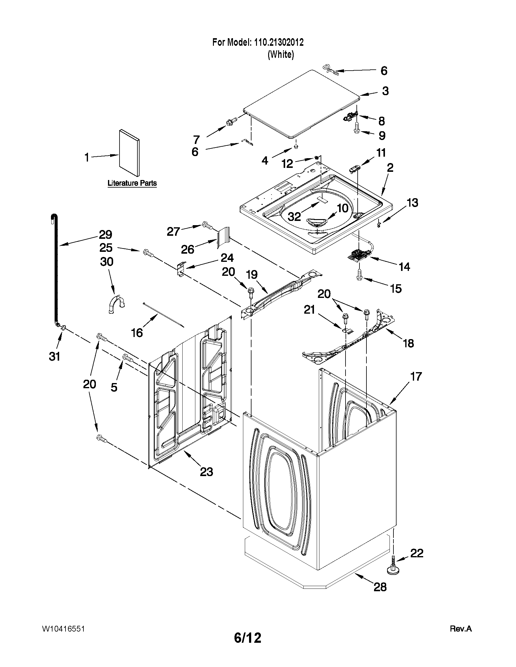 Kenmore Dryer Thermostat Wiring Diagram from i.pinimg.com