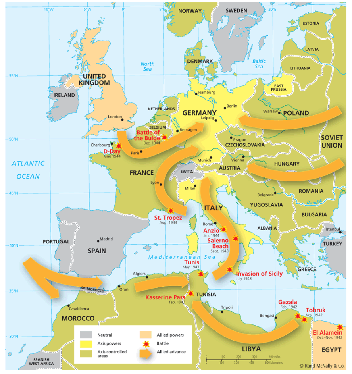 The War In Europe Assignment