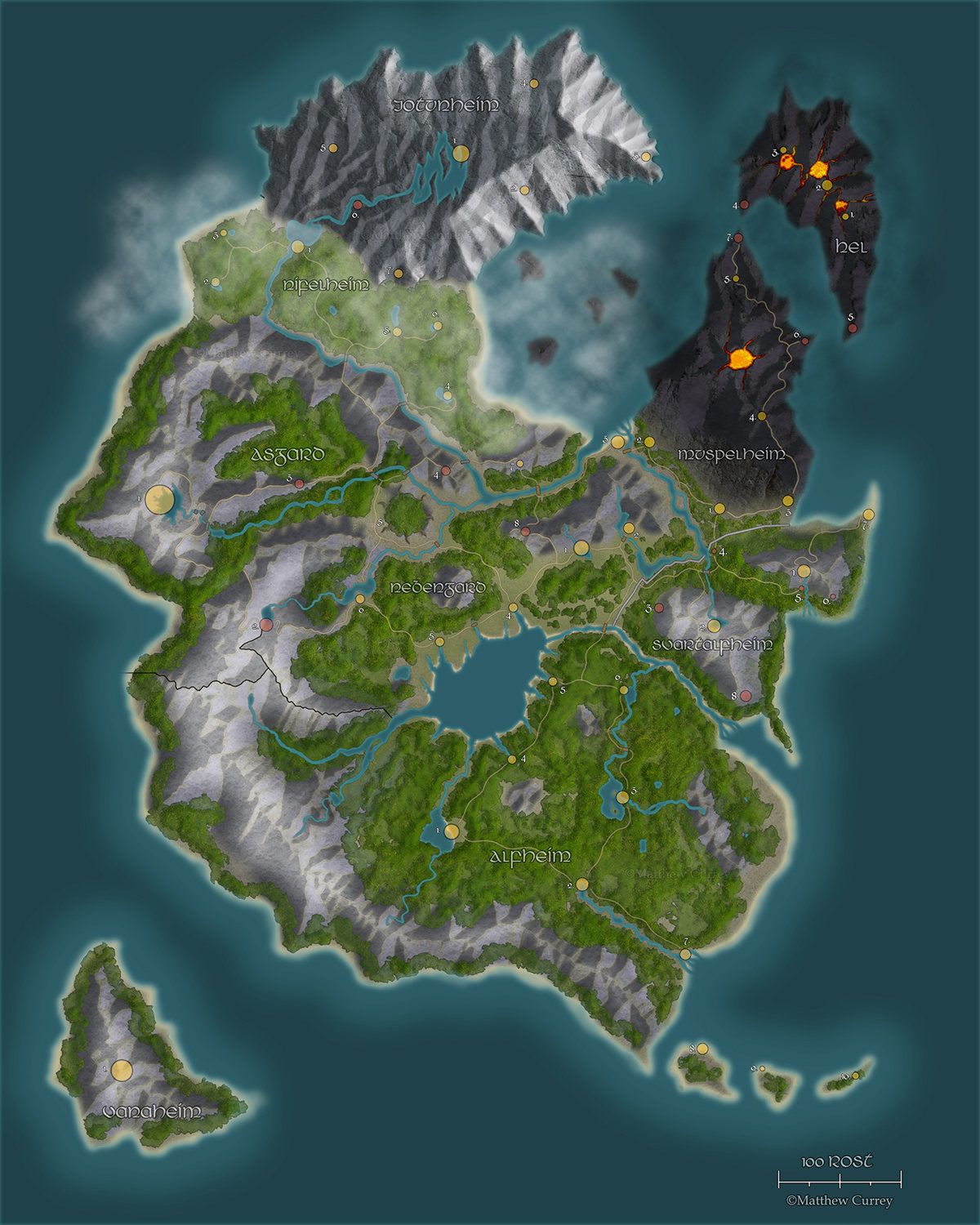 Dungeons and dragons fantasy world map creator - newbda