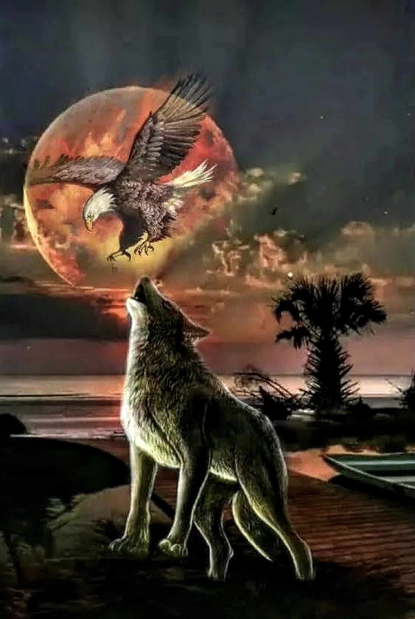 Native American Wolf, Native American Pictures, Native American Artwork ...