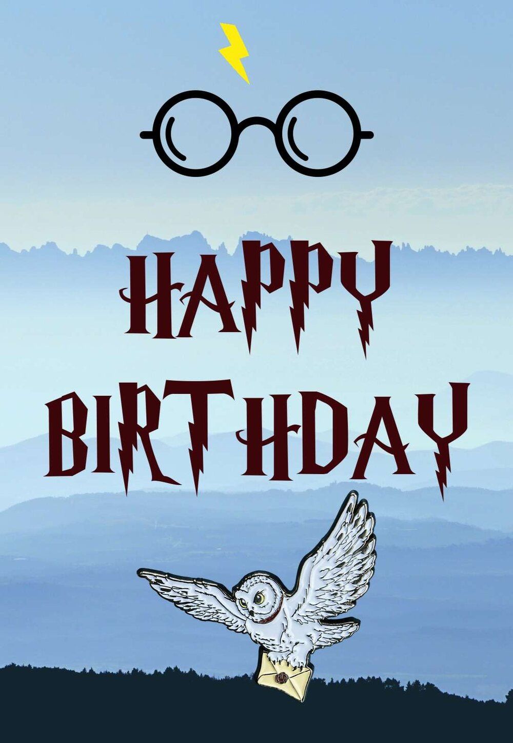 Free Printable Harry Potter Birthday Cards - Free Printable Templates