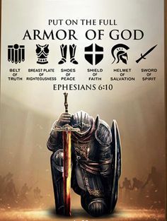 The Armor Of God | Armor of god, Inspirational bible quotes, Bible ...