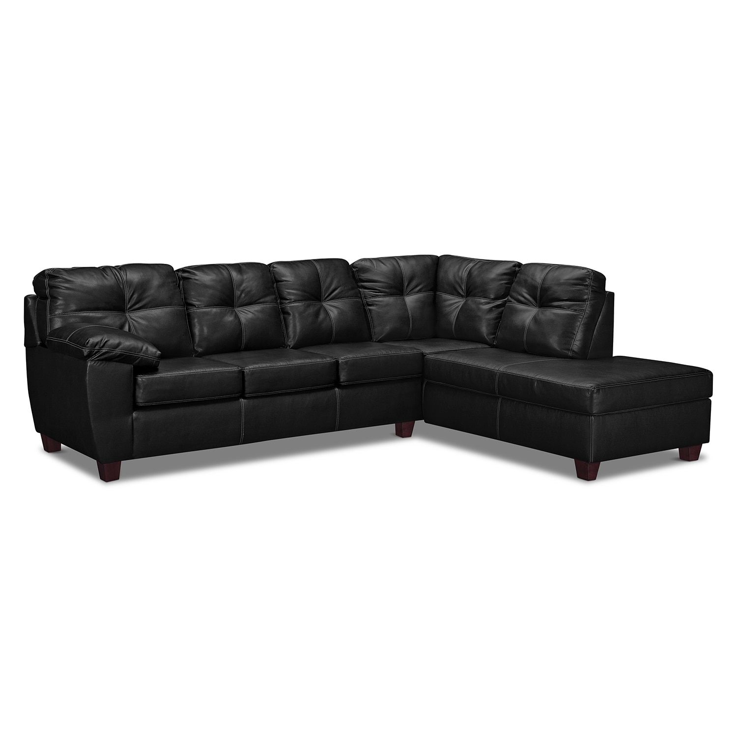 Ricardo 2 Piece Innerspring Sleeper Sectional With Right Facing