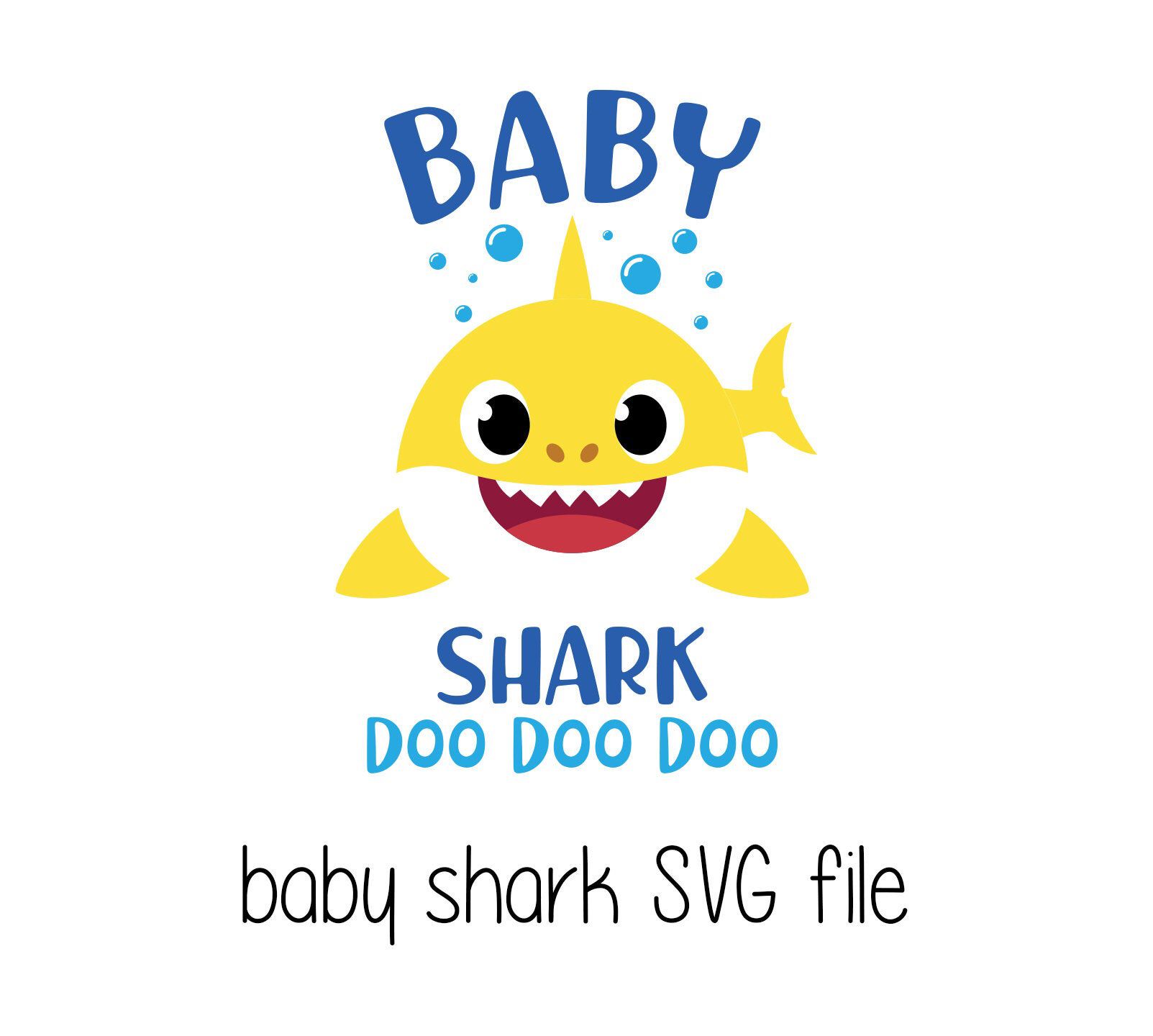 Download SVG file - Baby Shark - Do do do - Cricut by ...