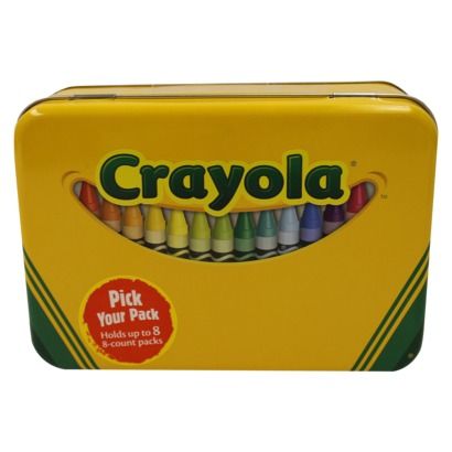 Crayola Tin Crayon Holder - Fits 64 Crayons 2.99 @ target | Crayon ...