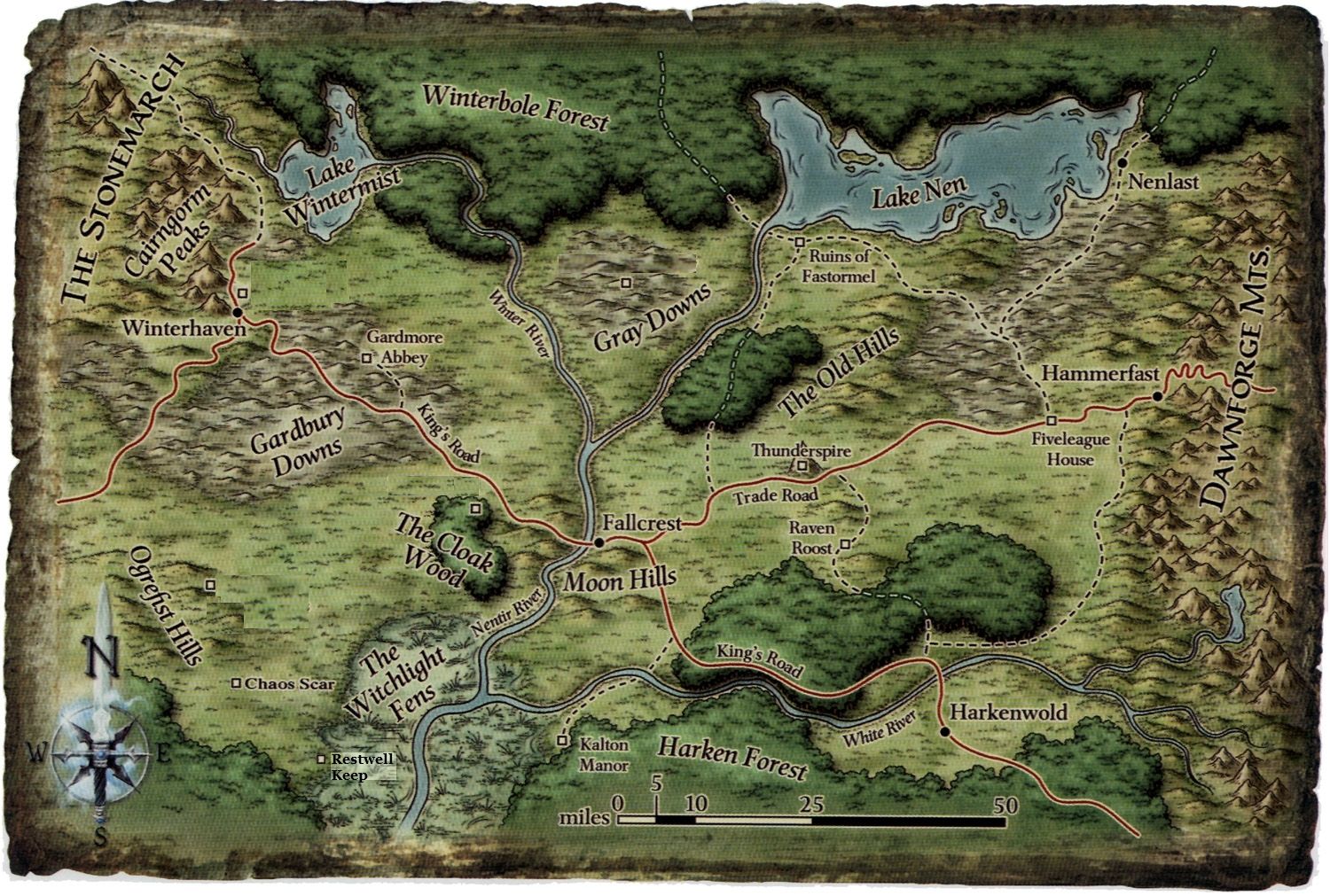 Dungeons And Dragons Forgotten Realms Map Realms Why? Fantasy world map, Fantasy map, Map