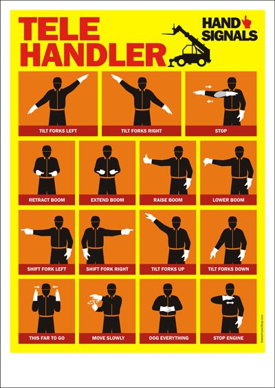 Osha Forklift Hand Signals Chart Pdf