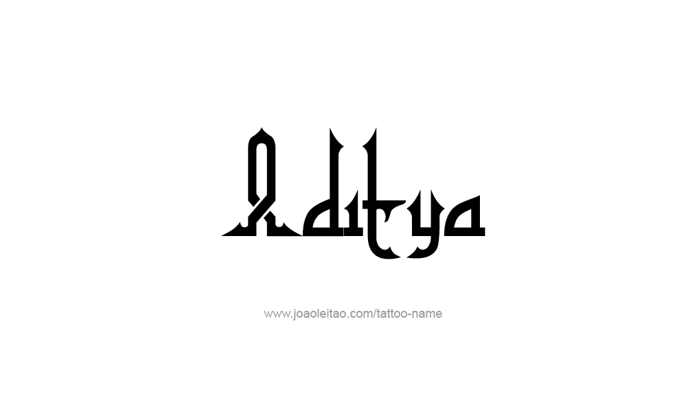 Aditya Name 3d Wallpaper