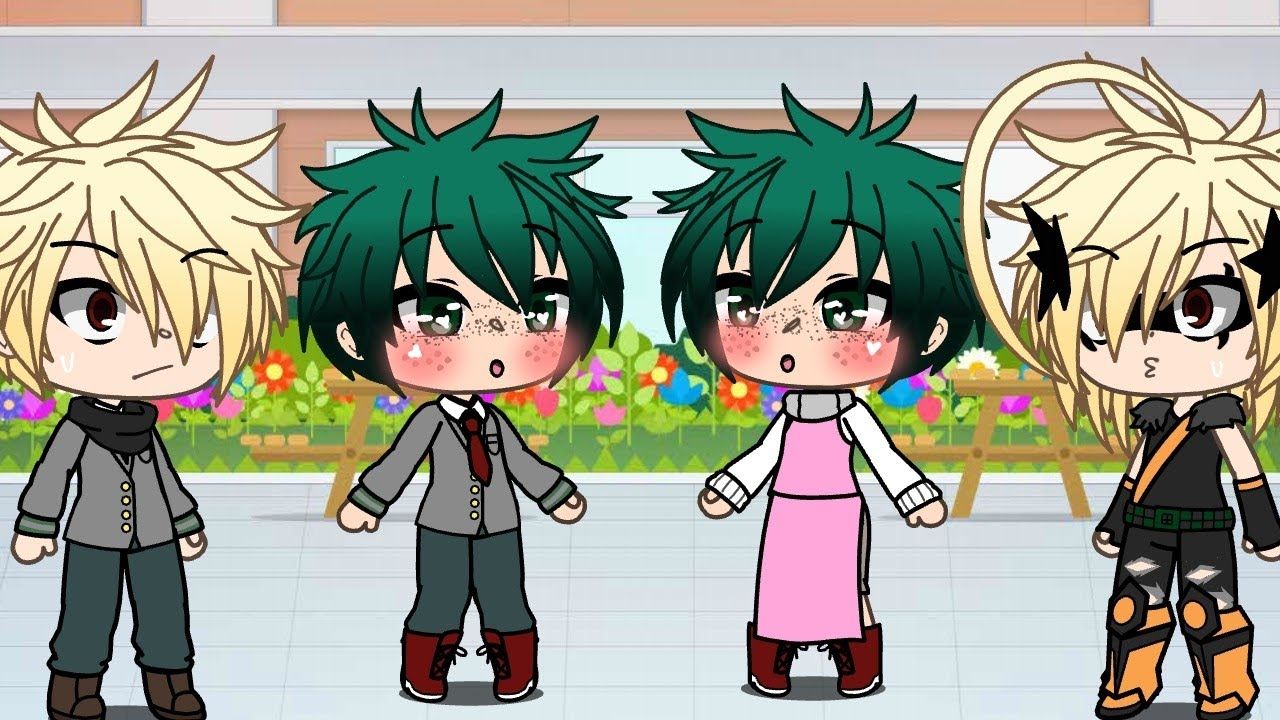 Deku Gacha Club Outfit