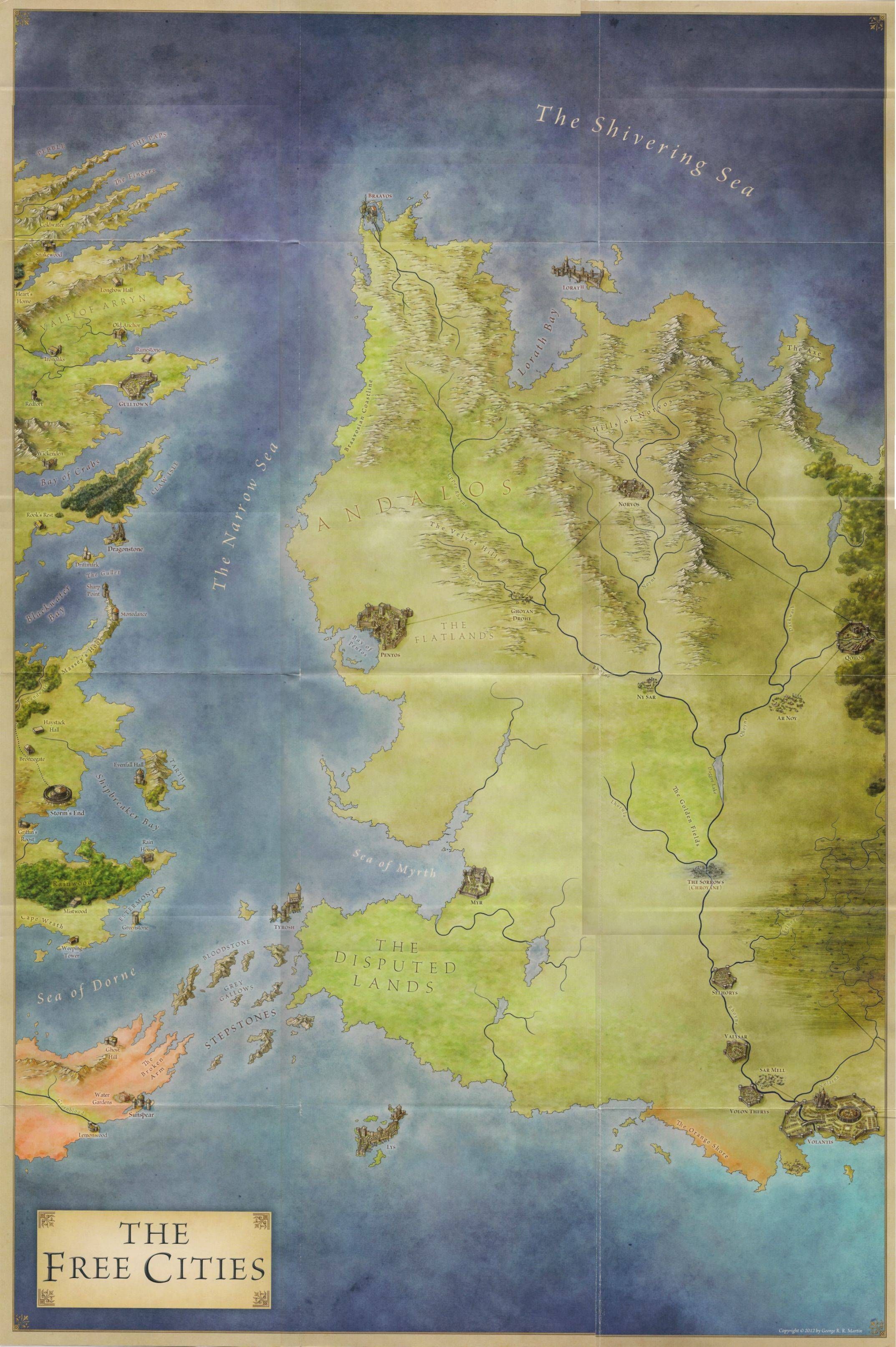 Asoiaf Maps Album On Imgur Game Of Thrones Map Game O - vrogue.co