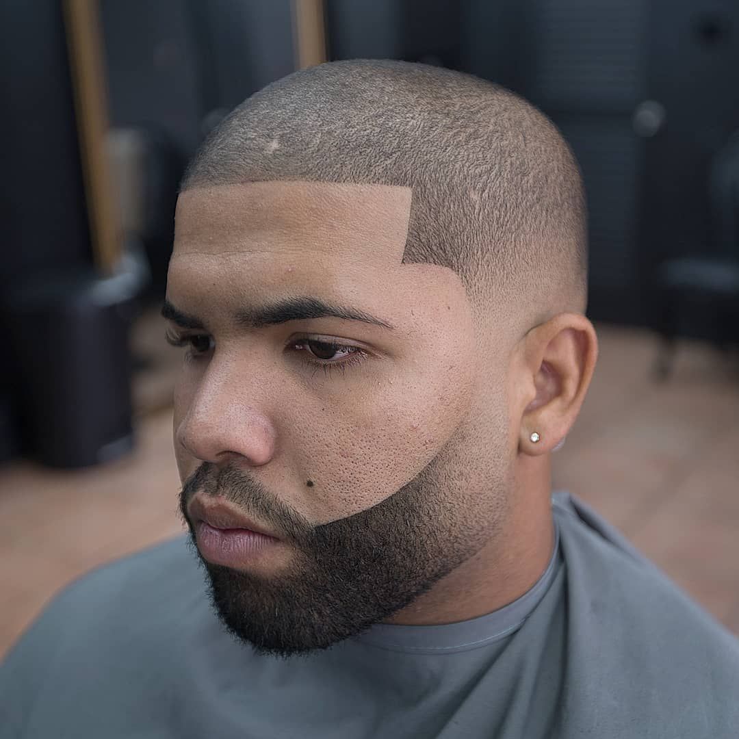 Buzz Cut + Contours - Coupe de cheveux homme | Cheveux homme, Coupe ...