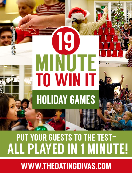 19 minute to win it Christmas party games! Xmas Games, Holiday Party ...