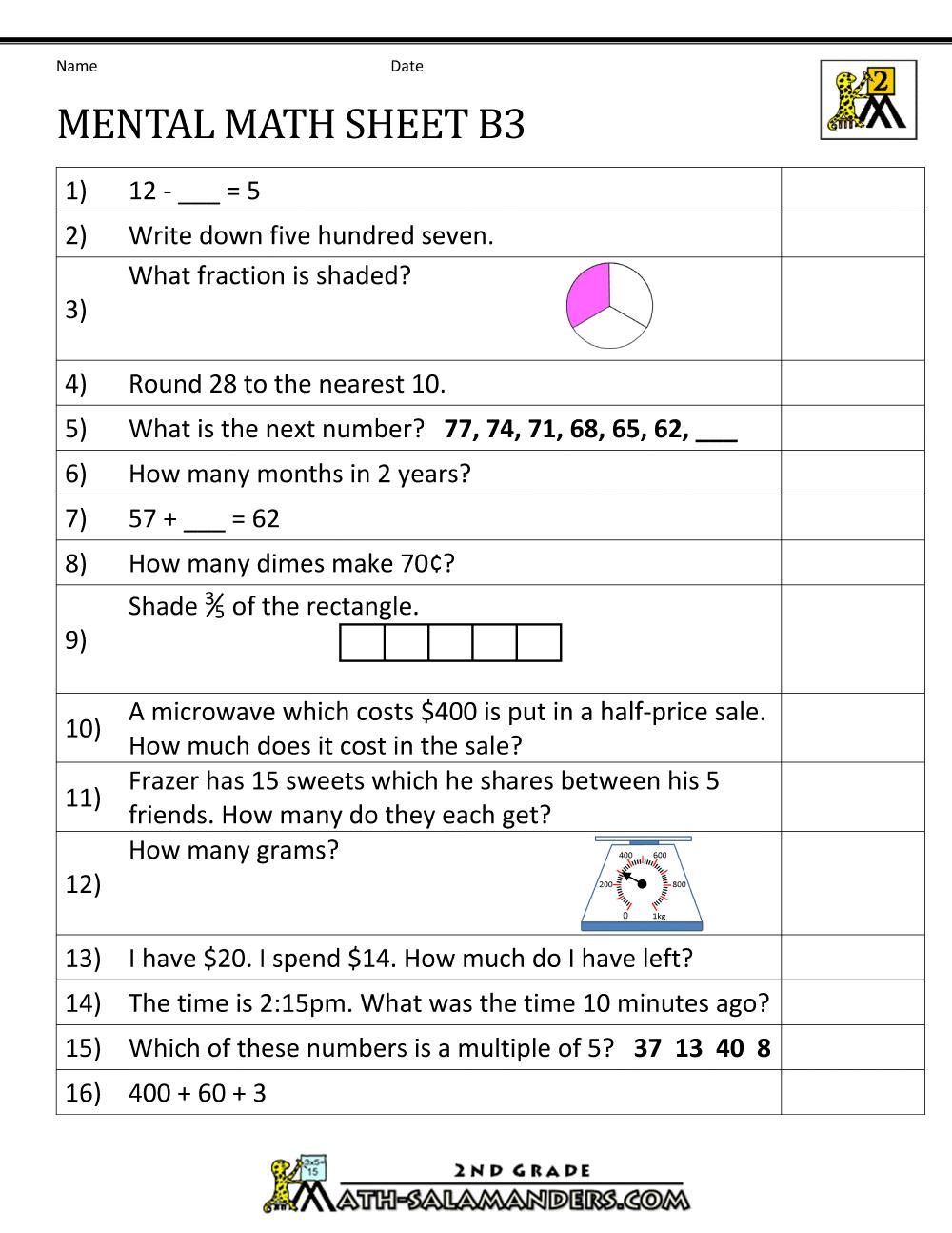 the Kids Worksheets