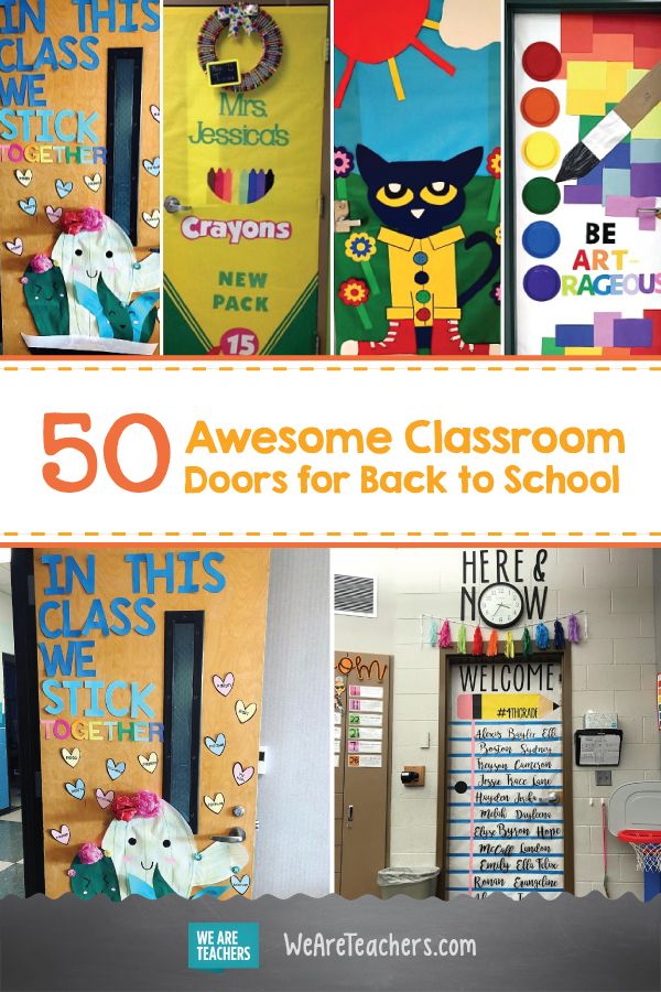 66 awesome classroom doors for back to school – Artofit