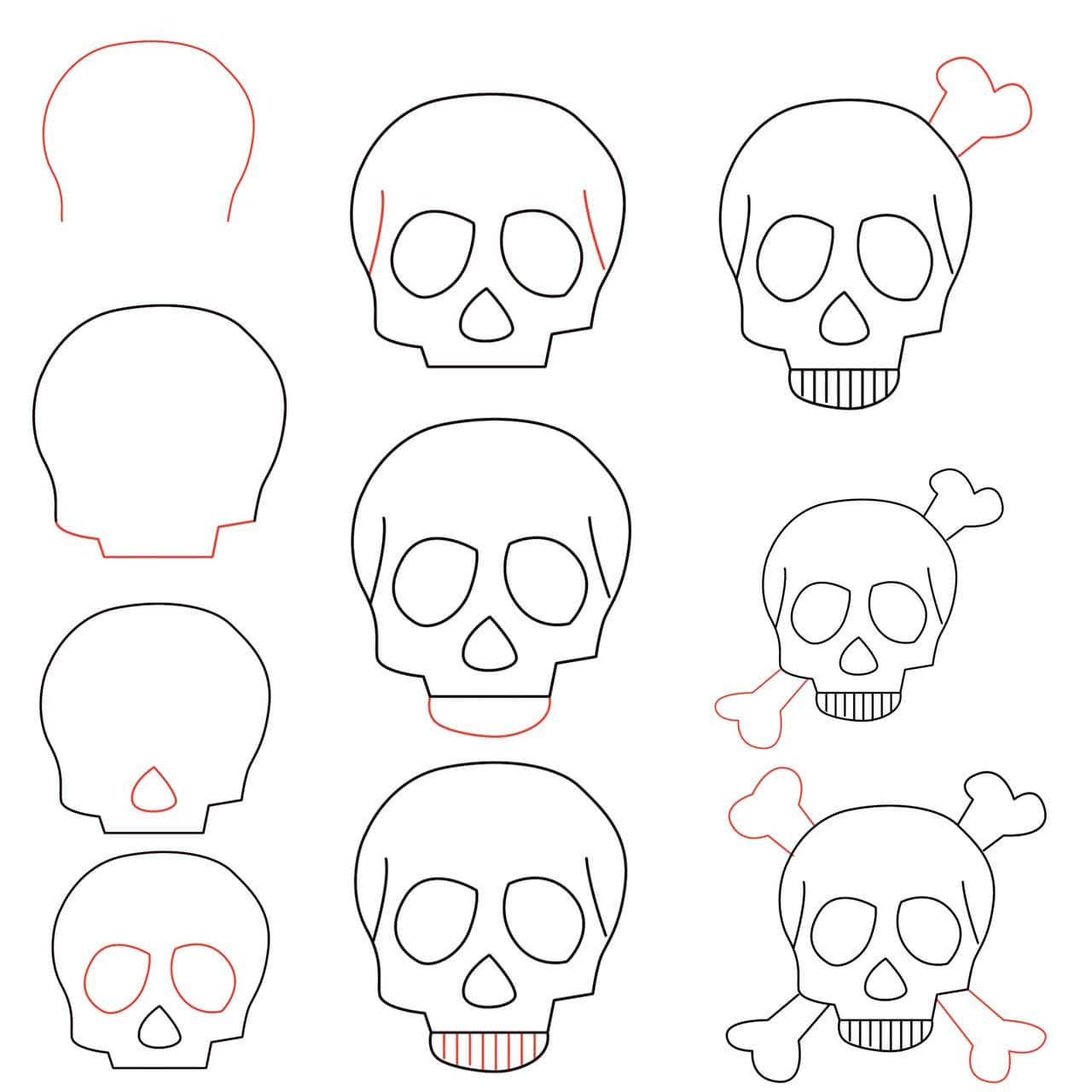 How To Draw A Skull – NBKomputer