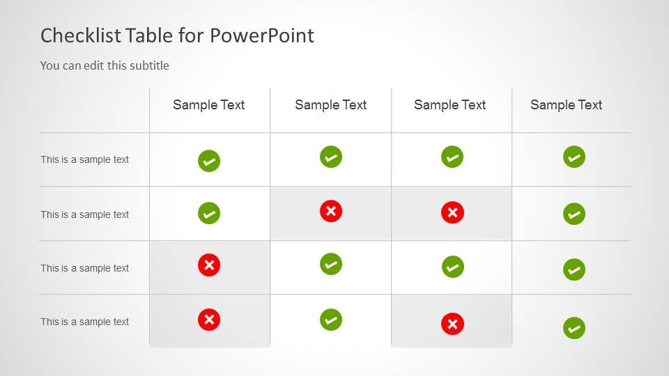 CHECKBOX AND CHECK MARK TEMPLTE SLIDEMODEL - layarkaca21 - LK21