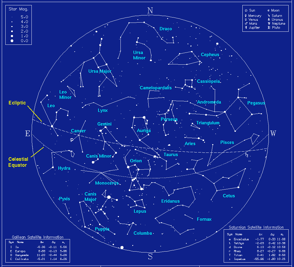 map of the constellations Winter Constellations In The Northern Hemisphere Constellation Map Constellations Star Constellations map of the constellations