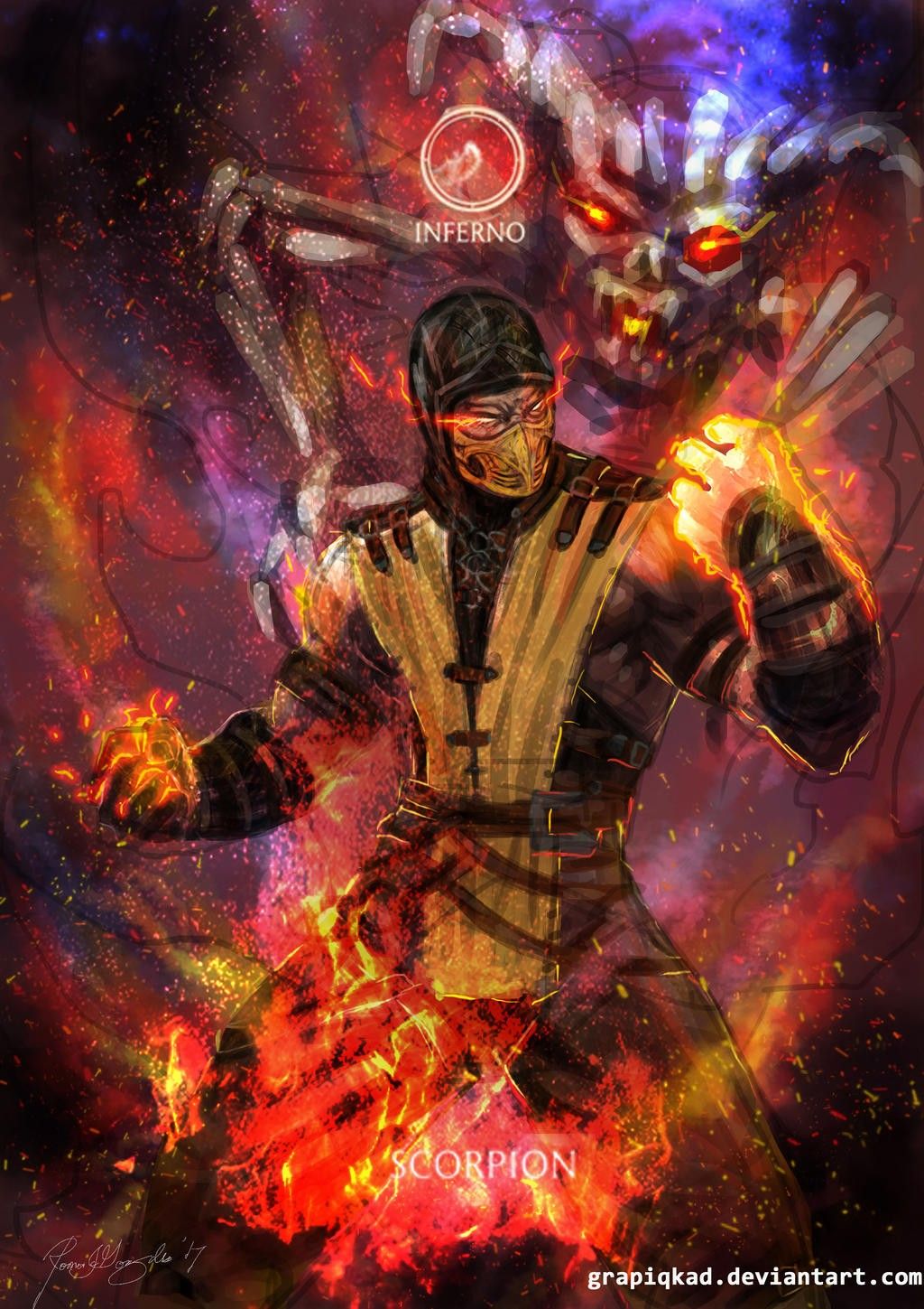 Mortal Kombat X Scorpion, Mortal Kombat Art, Kung Jin, Brave Frontier ...