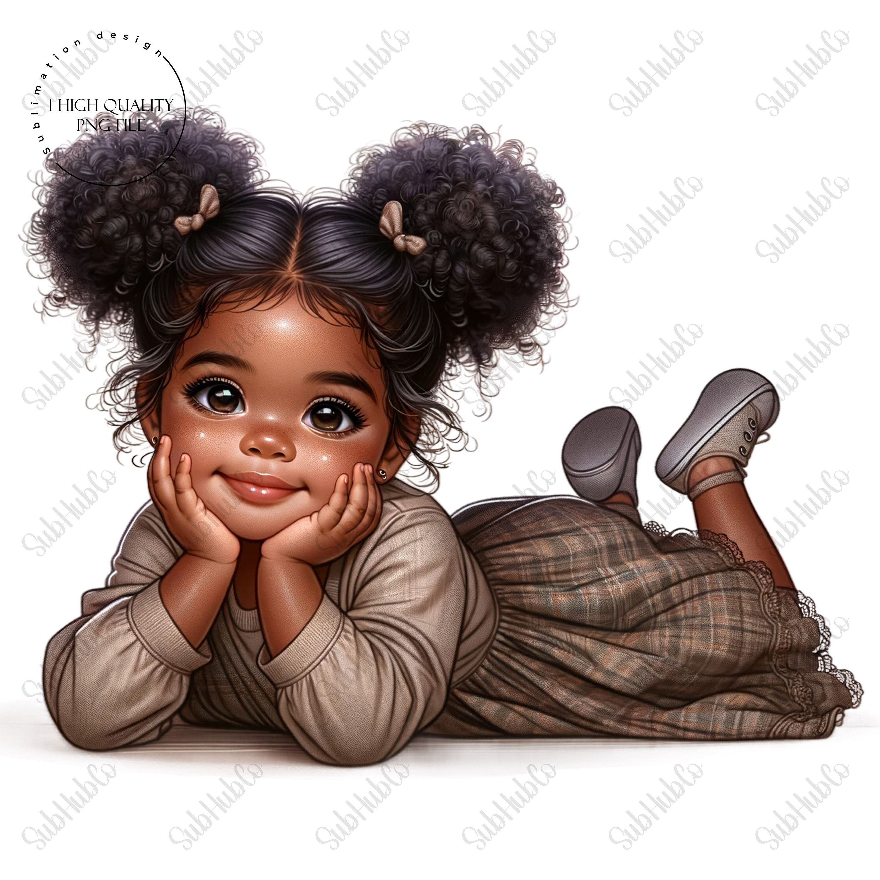 Cute Boho Girl, Cute Girl Png, Cute Girl Clipart, Sublimation, DTF, UV ...