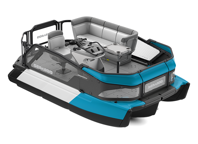 2024 Sea-Doo Pontoon Boat Models for Fun & Sport | Small pontoon boats ...