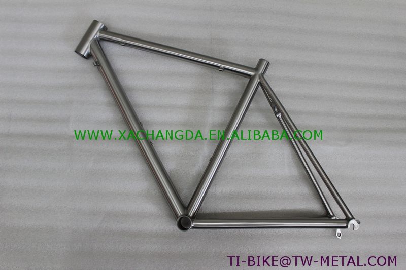 Cheap titanium bike frame with 700C wheel, XACD titanium bicycle frame ...